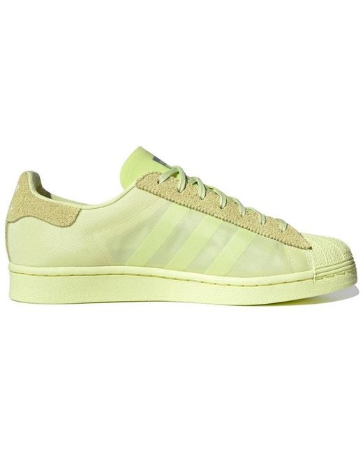 Adidas Yellow Originals Superstar Lemon for men