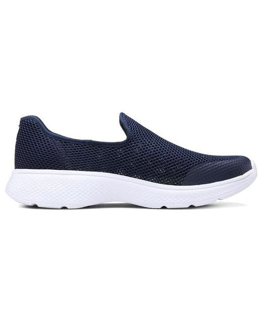 Skechers Go Walk 4 Slip-on Shoes Dark-blue for Men | Lyst