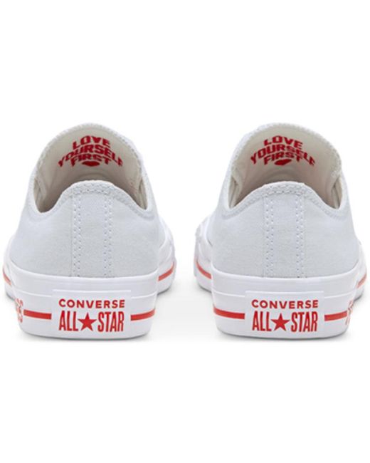 Converse White (Wmns) Love Fearlessly Chuck Taylor All Star