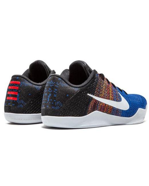 Nike Blue Kobe 11 Elite Low History Month' for men