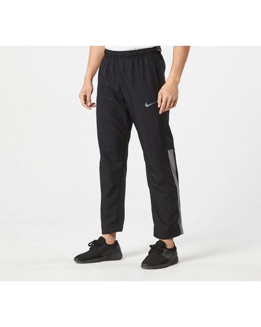 Nike Gray Casual Sports Running Training Woven Straight Long Pants for men