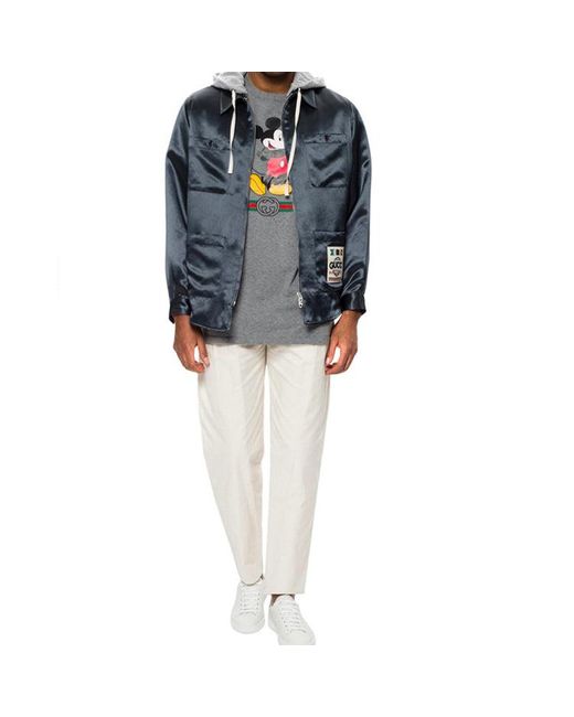 Gucci Gray X Disney Crossover Short Sleeve