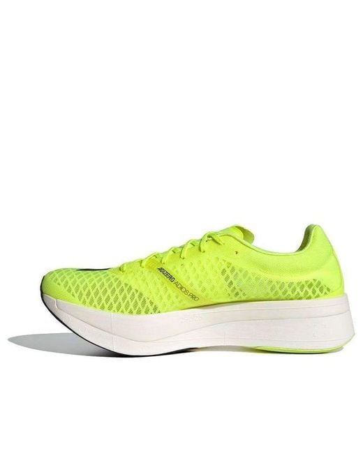 Adidas Yellow Adizero Adios Pro 'Sunrise Bliss' for men