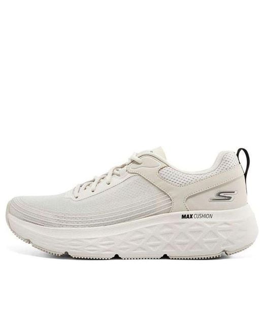 Skechers White Max Cushioning Delta for men