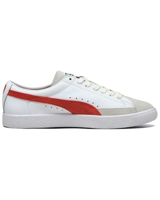 PUMA White Basket Vtg Casual Shoes for men