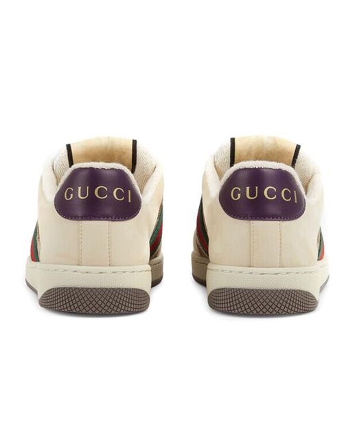 Gucci Natural (Wmns) Screener Gg Logo Sneakers