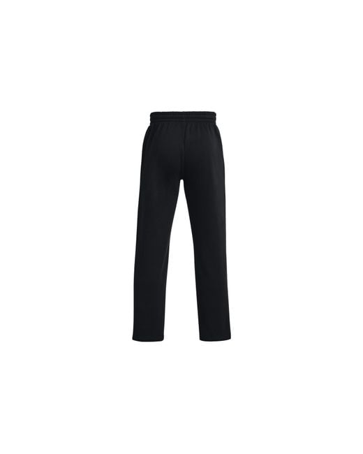 Under Armour Black Rival Fleece Pants for men
