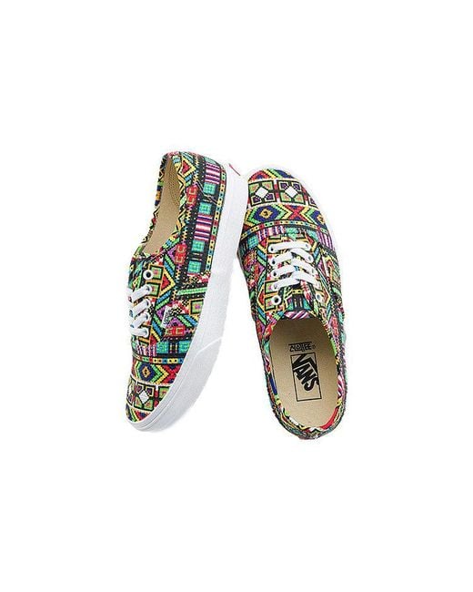Vans Blue Clottee X Authentic 'Multi' for men