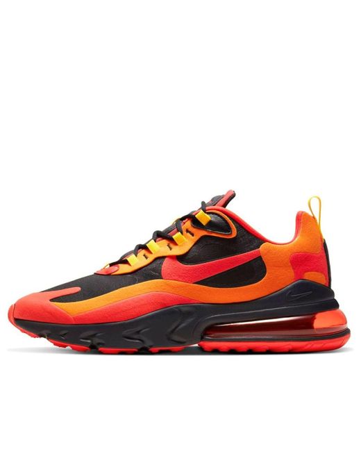 Nike Red Air Max 270 React 'Lava' for men