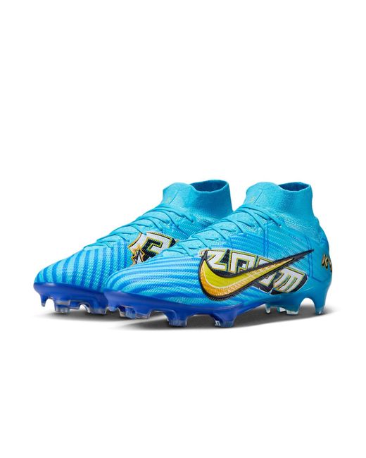 Nike Blue Kylian Mbapp X Mercurial Superfly 9 Elite Fg 'Motivation Pack' for men