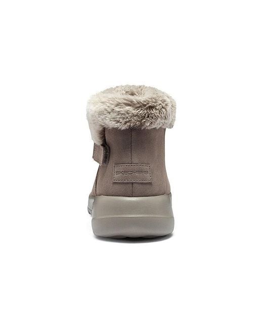 Skechers Gray (Wmns) On-The-Go Joy First Glance 'Dark Taupe'