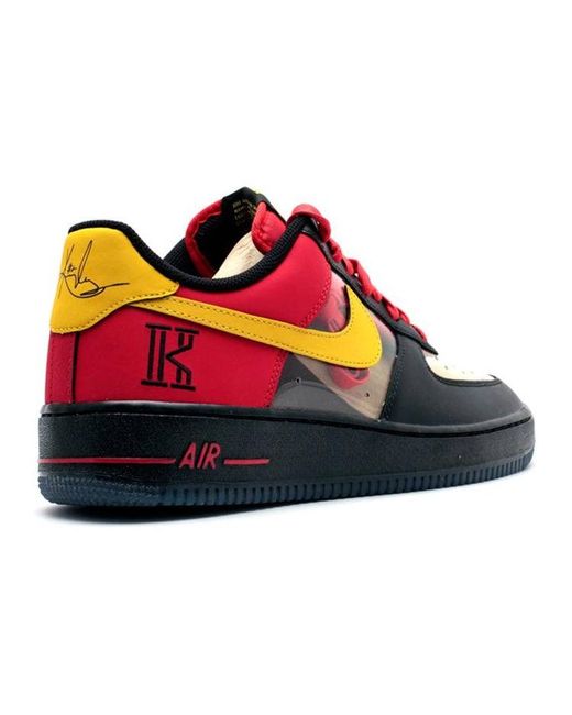 Nike Red Air Force 1 Cmft Signature Qs 'Kyrie Irving' for men