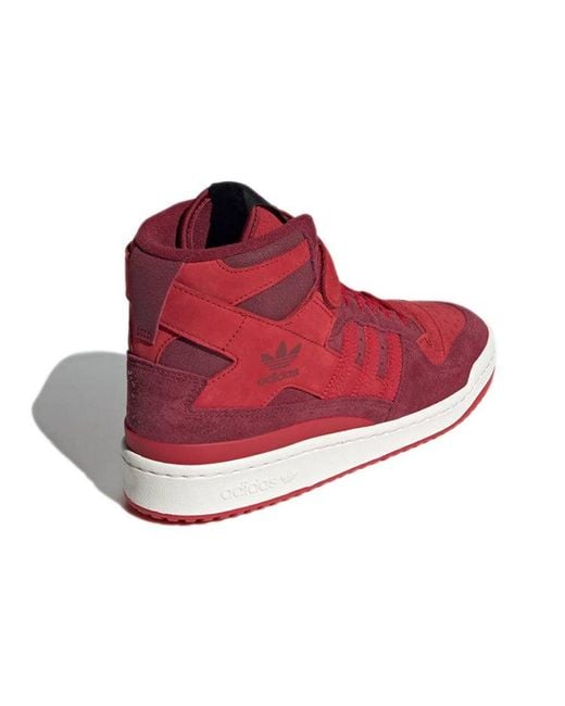 Adidas Red Originals Forum 84 High Spicy for men