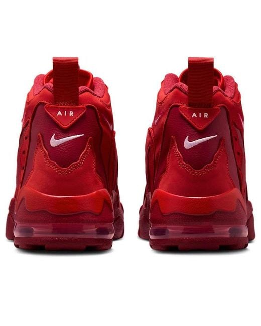 Nike Men's Red X Deoin Sanders Air Diamond Turf Max '96 'Love