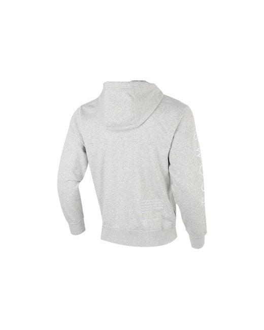 Nike Gray Embroidery Logo Zipper Sport Jacket for men