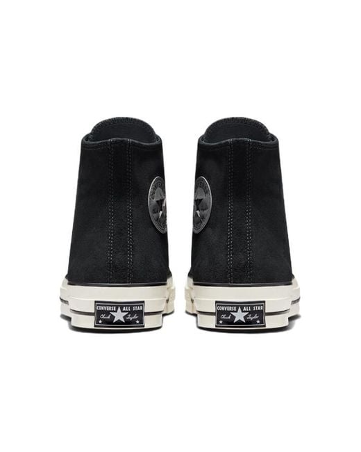 Converse Black Chuck 70 Suede High for men