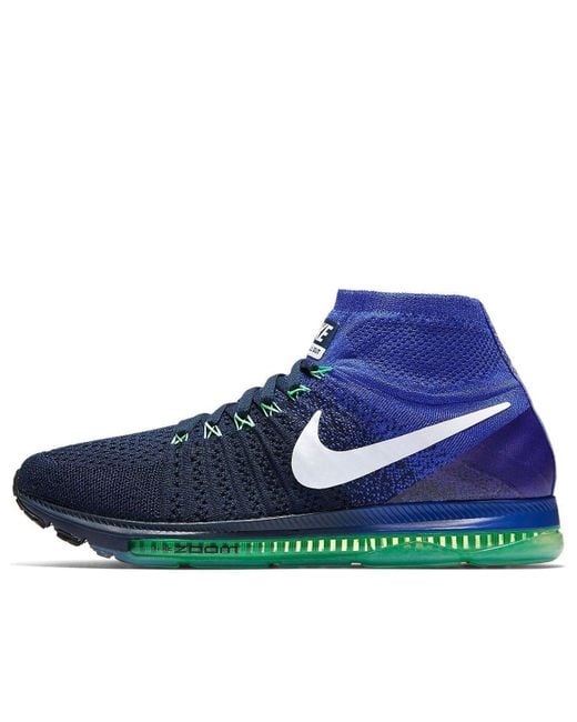 Nike Blue All Out Flyknit 'College Electro' for men