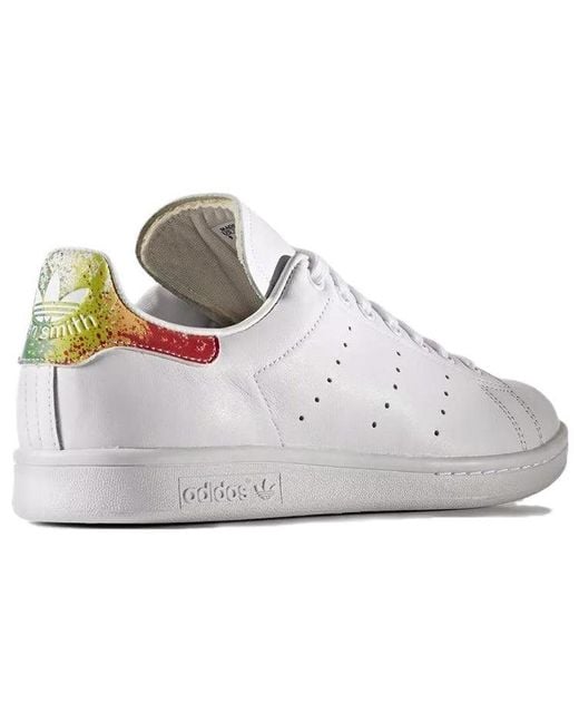 Adidas White Originals Stan Smith Shoes Multi-Color' for men