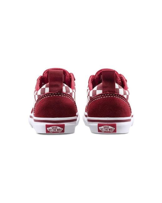 Vans Red Ward Slip-On Shoes Bp for men