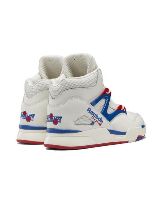 Reebok Blue Pump Omni Zone 2 'Chalk Vector' for men