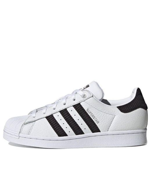 Adidas White (Wmns) Superstar Corduroy Stripes'