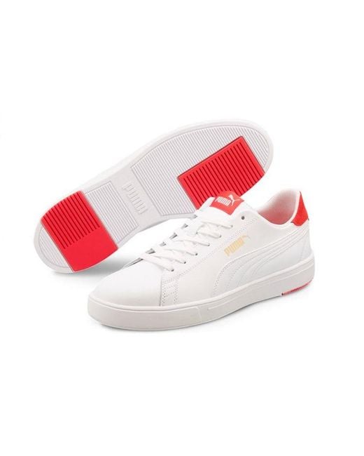 PUMA White Serve Pro Lite High Risk' for men