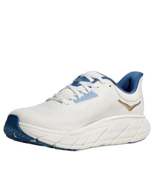 Hoka One One White Arahi 7 2E Wide 'Frost' for men