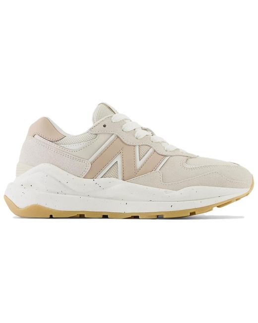 New Balance White (Wmns) 57/40 'Timberwolf'