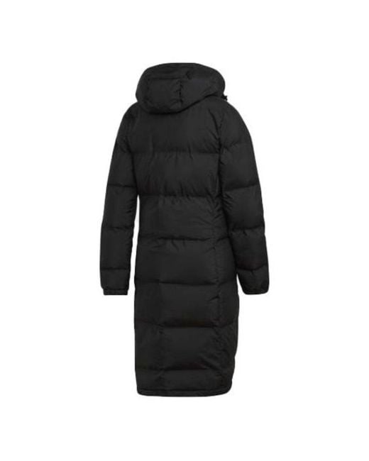 Adidas Black (Wmns) Helionic Long Down Jacket Asia Sizing