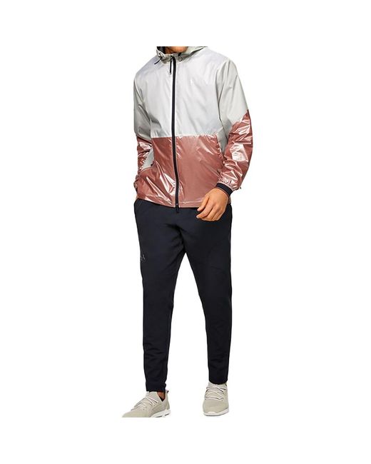 Under Armour White Recover Legacy Windbreaker Jacket Rose' for men