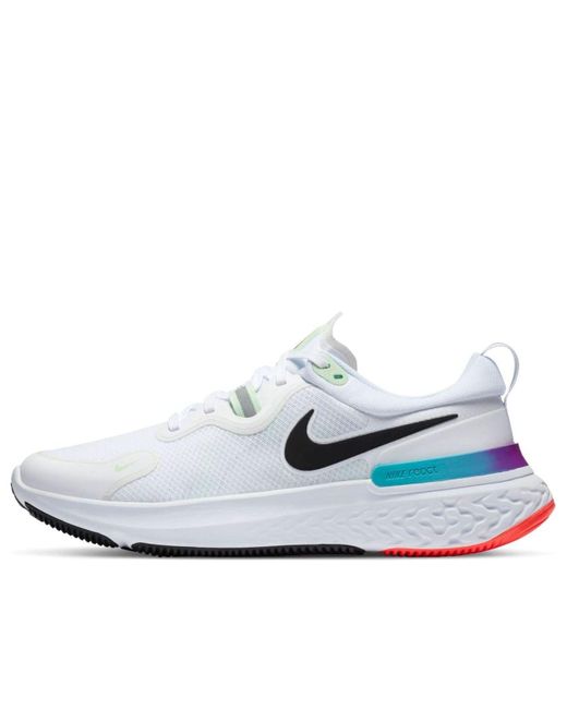 Nike White React Miler 'Ombre' for men
