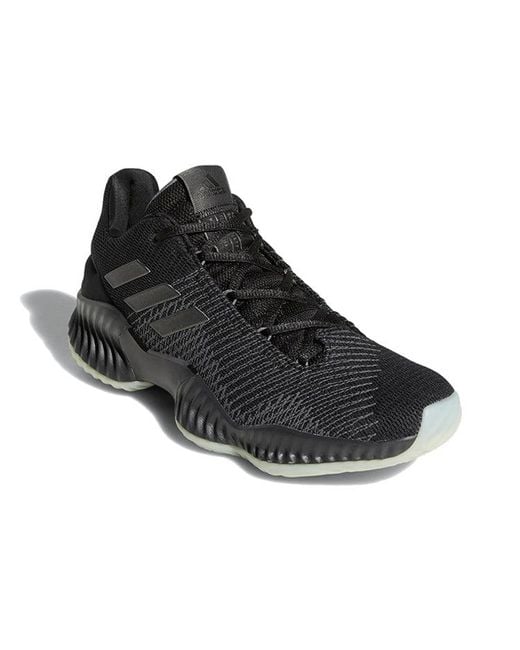 Adidas Black Pro Bounce 2018 Low Carbon' for men
