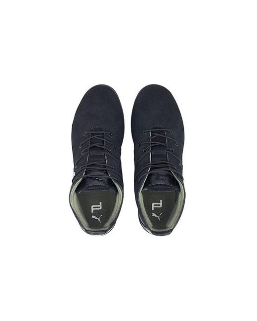 PUMA Black Porsche Design X Meister Mid 'Jet' for men