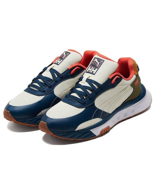 PUMA Blue Helly Hansen X Wild Rider 'Intense Asparagus' for men