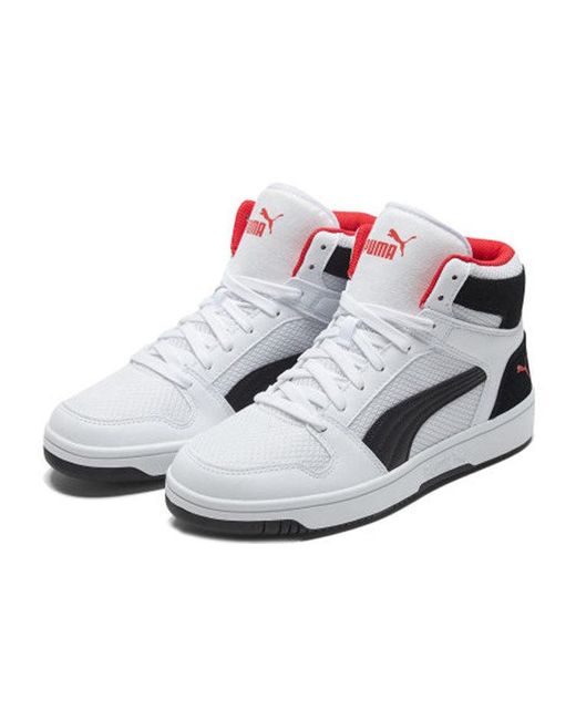 PUMA White Rebound Layup Mesh for men