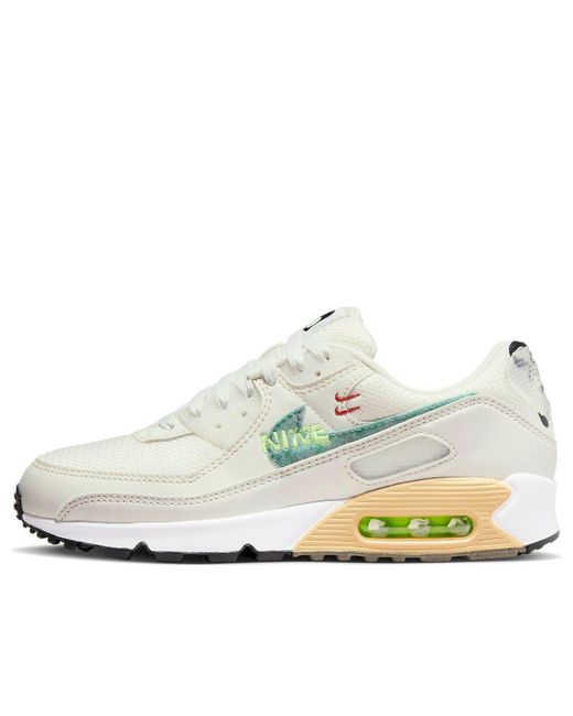 Nike White (Wmns) Air Max 90 Se Neptune'