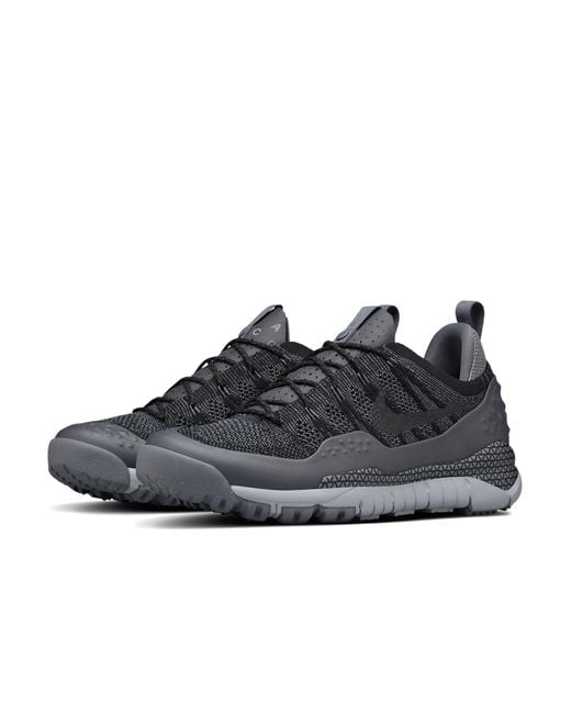 Nike Black Lupinek Flyknit Acg Low 'Wolf' for men