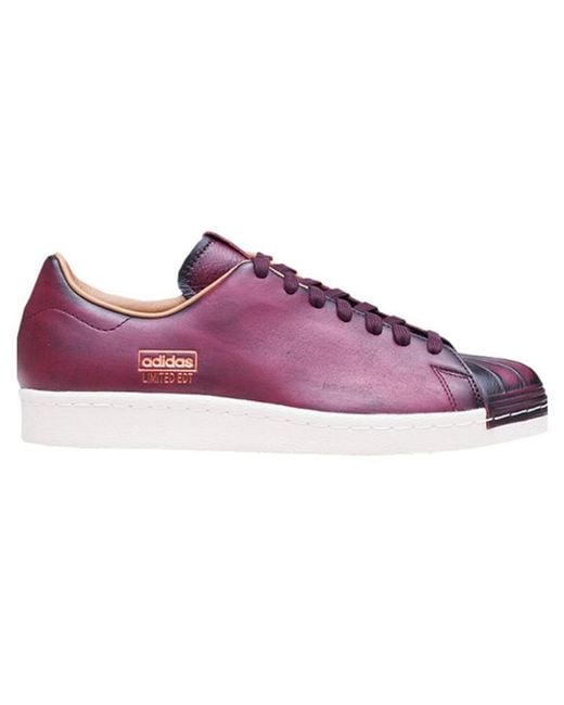 Adidas Purple Limited Edt X Superstar 'Burgundy' for men