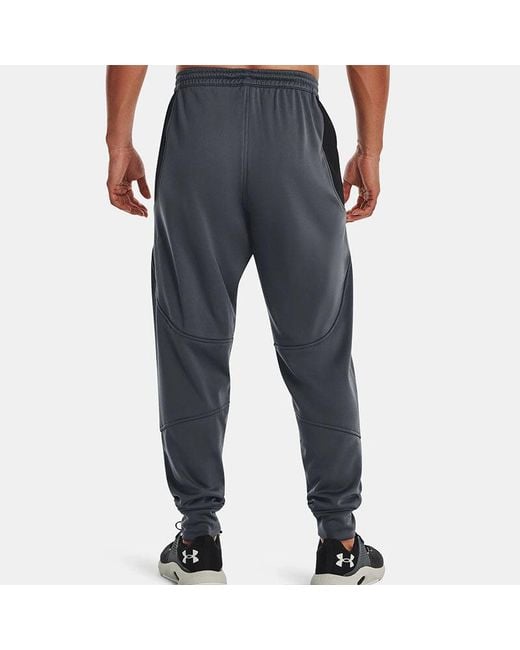 Under Armour Blue Fleece Storm Pants 'Pitch' for men