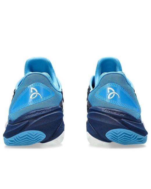 Asics Blue Court Ff 3 Novak Clay Expanse' for men