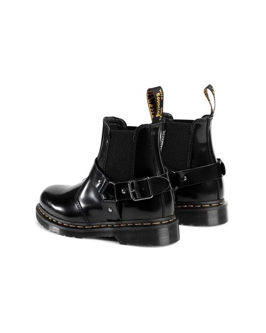 Dr. Martens Black Wincox Leather Chelsea Boots