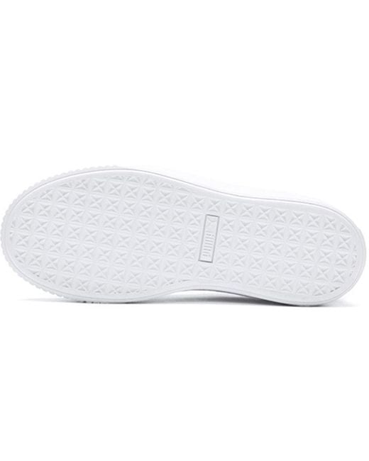 PUMA White (Wmns) Platform 'Shimmer