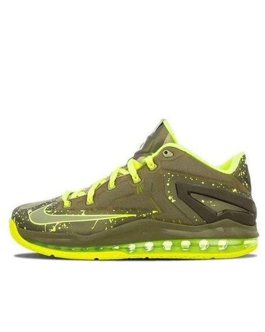 Nike Green Max Lebron 11 Low 'Dunkman' for men