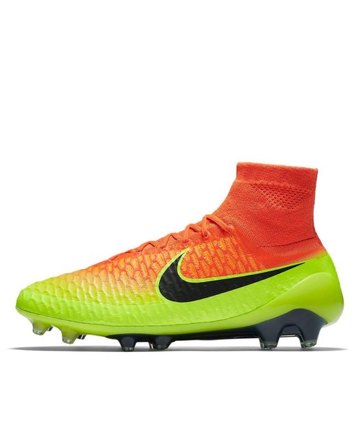 Nike Yellow Magista Obra Fg for men