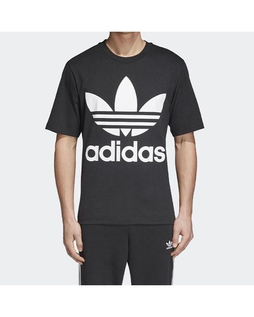 Adidas Black Originals Short Sleeve T-Shirt for men