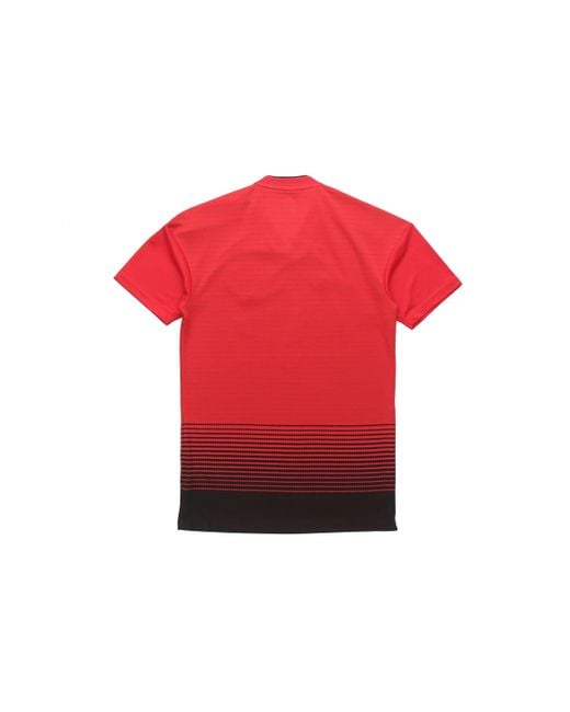 Adidas Red Manchester United 18/19 Fan Edition Home Jersey for men