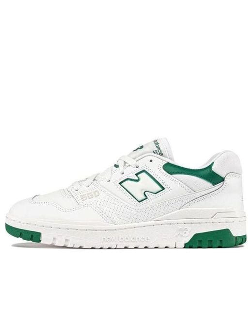 New Balance White 550 Cream' for men