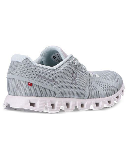 On Shoes Gray Cloud 5 'Glacier' for men