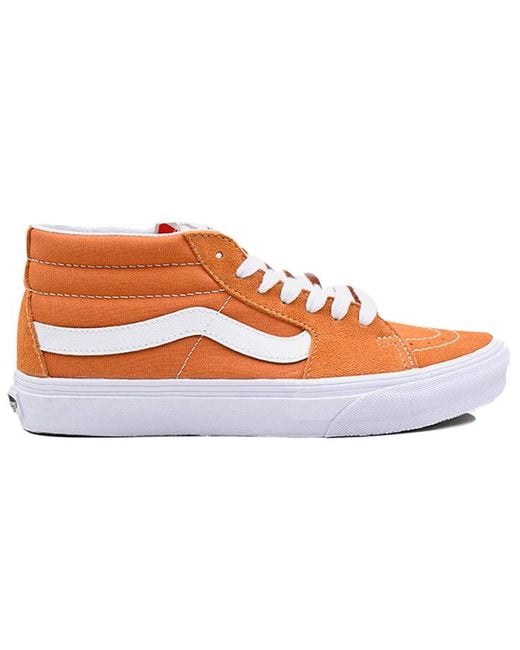 Vans Brown Sk8 Mid for men