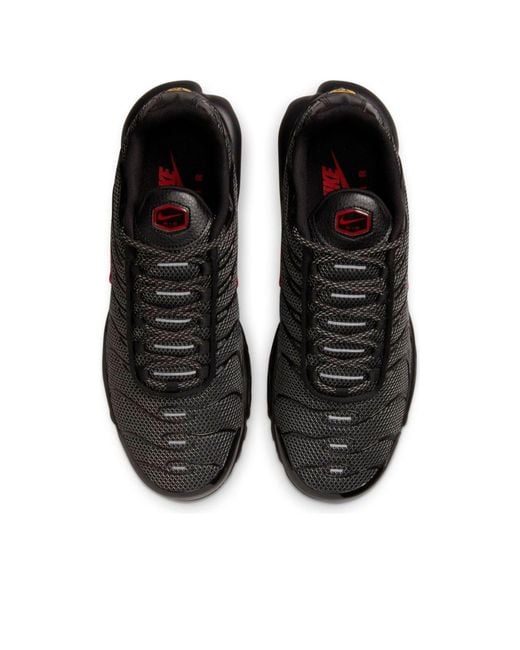 Nike Black Air Max Plus 'Bred' for men